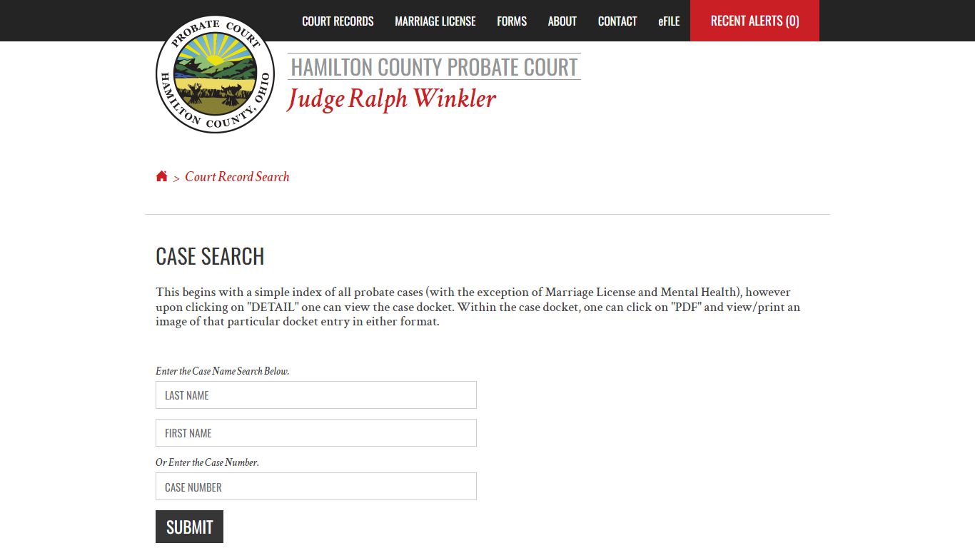 Court Record Search - probatect.org